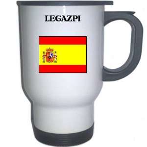  Spain (Espana)   LEGAZPI White Stainless Steel Mug 
