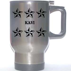  Personal Name Gift   KAVI Stainless Steel Mug (black 