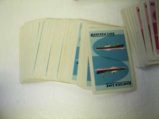 Vintage Knutsen Line Playing Card Decks  