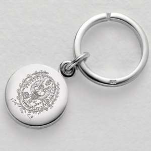 Georgetown University Sterling Silver Insignia Key Ring  