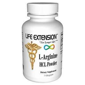   Life Extension, L ARGININE HCL POWDER 1 KILO