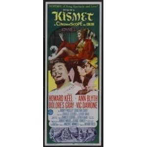  Kismet Insert Movie Poster 14x36 