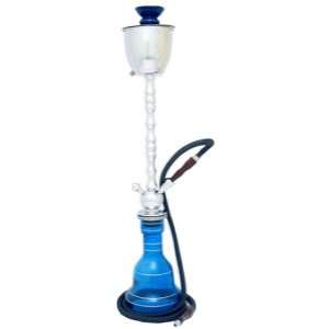 Medium Pink Double Hose Hookah with Case 