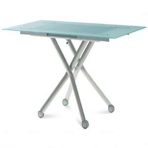 ESPRITVASWE Extendible Rectangular Table With Lacquered Metal Frame 