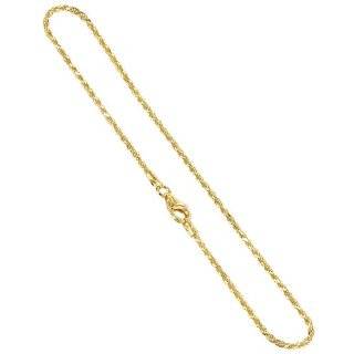 4mm Stainless Steel Gold Plated Rope Chain Necklace 24 Inches Jewelry 