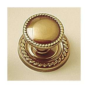  Knob Backplate   Solid Brass Knob Backplate in Antique 