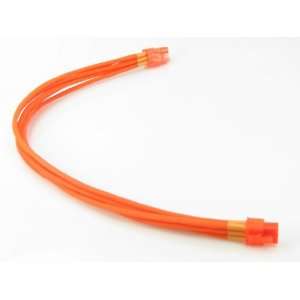  mod/smart Kobra SS Cables 6pin PCI E Extension   UV Orange 