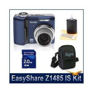  Kodak EasyShare Z1485 IS Digital Camera (Blue), 14.0 