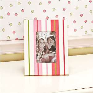  Girls Study Time Striped Picture Frame
