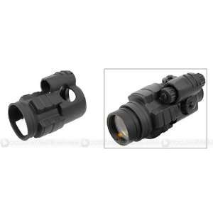 Military Type 30mm Red Dot Sight Cover (Black)  Sports 