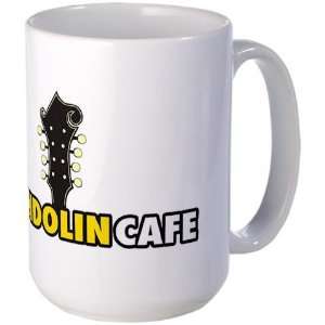  Large Mandolin Cafe Logo Coffee Mug Music Large Mug by 