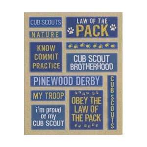 Company Boy Scouts Of America Clearly Yours Stickers Cub Scout 