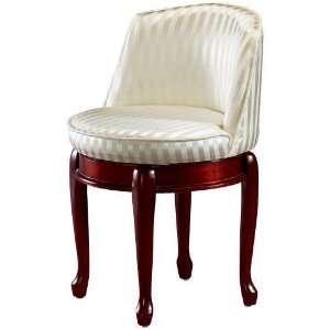  Delmar High back Swivel Vanity Stool Without Skirt