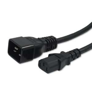  6ft IEC 320 C13 to C20 Power Cord, C13 to C20 Power Cord 