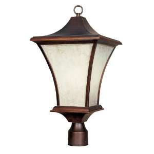 World Imports Lighting 9049 87 Lyon 1 Light Post Lantern, Aged Copper 