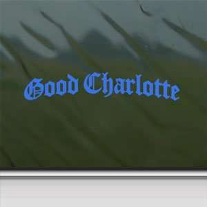  Good Charlotte Blue Decal Punk Band Truck Window Blue 