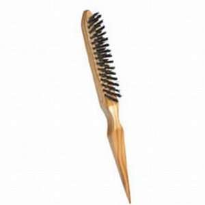  Scalpmaster Natural Wood Teasing Brush 3 Row (Pack of 6) Beauty