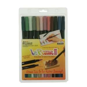  Uchida 1122 12H Le Plume II Double Ended Markers with 
