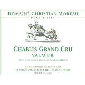  Christian Moreau Chablis Grand Cru Valmur 2009 Grocery 