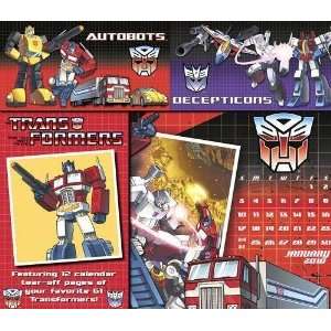    Transformers G1 Special Edition 2010 Wall Calendar