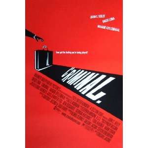  Criminal   Original Movie Poster   11 x 17 Everything 