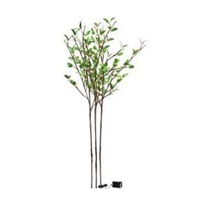 Green Leaf Lighted Branches, 39 Tall, 96 Rice Lights, 3 
