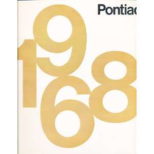  1968 Pontiac Sales Brochure   Bonneville Grand Prix LeMans 