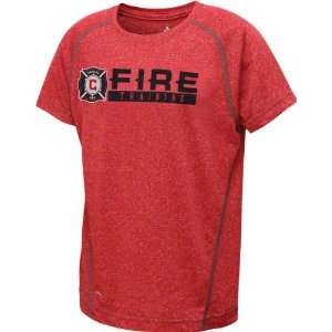  Chicago Fire adidas Heathered Red Elite T Shirt Sports 