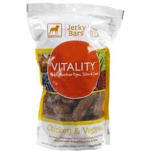 Dogswell Vitality Chicken & Veggie Jerky Bar   15 oz (Quantity of 3)