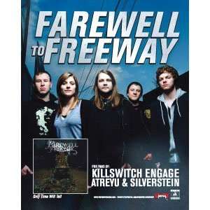   Farewell To Freeway   Posters   Limited Concert Promo