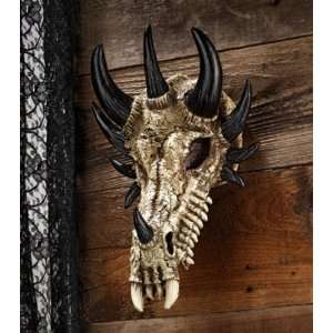   Manchesters Dragon Bones Sculptural Skull Wall Trophy