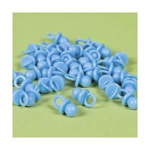  48 Mini Blue Pacifiers Baby Boy Shower Party Favors 