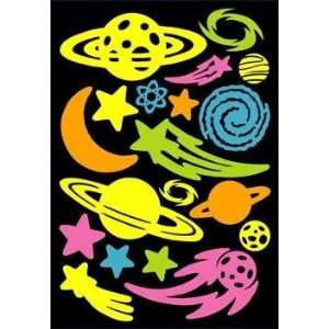  Glow in the Dark Outer Space Wall Sticker Decor NT 23 
