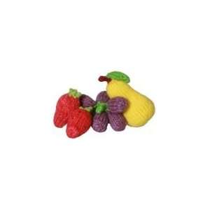   Rose Knitted Play Food Set   Strawberries, Grapes & Pear Toys & Games