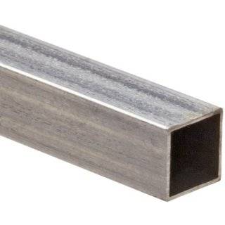 Aluminum 3003 H4 Square Tubing, ASTM B210, 1/8 x 1/8, 0.014 Wall 