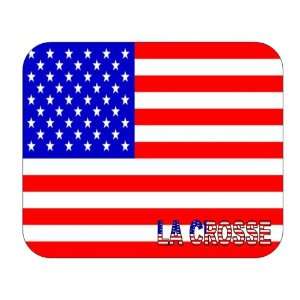  US Flag   La Crosse, Wisconsin (WI) Mouse Pad Everything 
