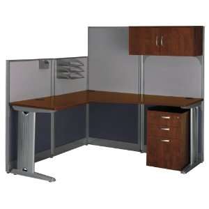  L Workstation Set 1   Office in an Hour Collection   Bush 