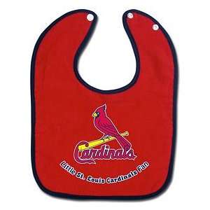  St. Louis Cardinals Two Toned Snap Baby Bib Baby