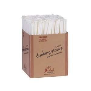  Gold Medal 9992 7.5 Wrapped Straws   12,000/CS Health 