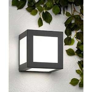  Aqua Cubo Anthracite outdoor wall sconce