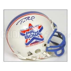  Tom Brady Autographed 2002 Pro Bowl Mini Helmet 