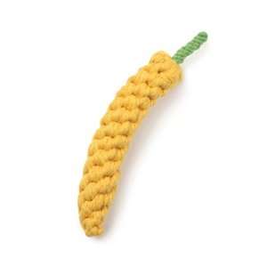  Grriggles 8 1/4 Inch Rope Fruit Crew Dog Toy, Banana Pet 