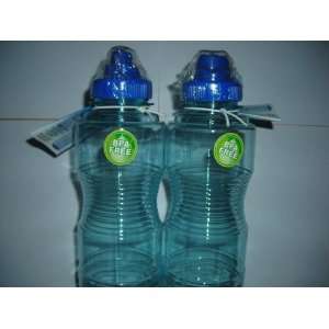 New Wave 1 Liter 2 Glacier Blue Eastar BPA Free Water 
