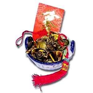 The Lo Shu Basket   Five Feng Shui Enhancers for Health Luck (Home or 