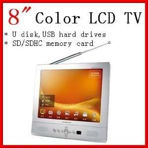  TV / 8 inch LCD TV / 8 inch TV / portable TV / mini TV 