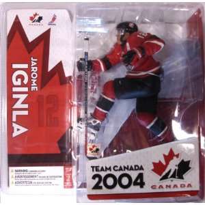   Team Canada Action Figure Jarome Iginla (Team Canada 2004) Red Jersey