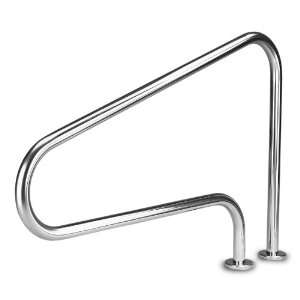   Mounted 3 Bend Stainless Steel 304 Stair Rail Patio, Lawn & Garden