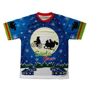 Santa Claus Technical T Shirt for Women  Sports 