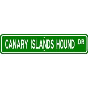  Canary Islands Hound STREET SIGN ~ High Quality Aluminum 