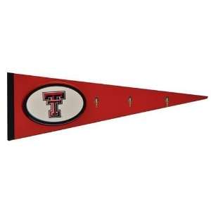    Texas Tech Red Raiders Pennant with Coat Hangers
